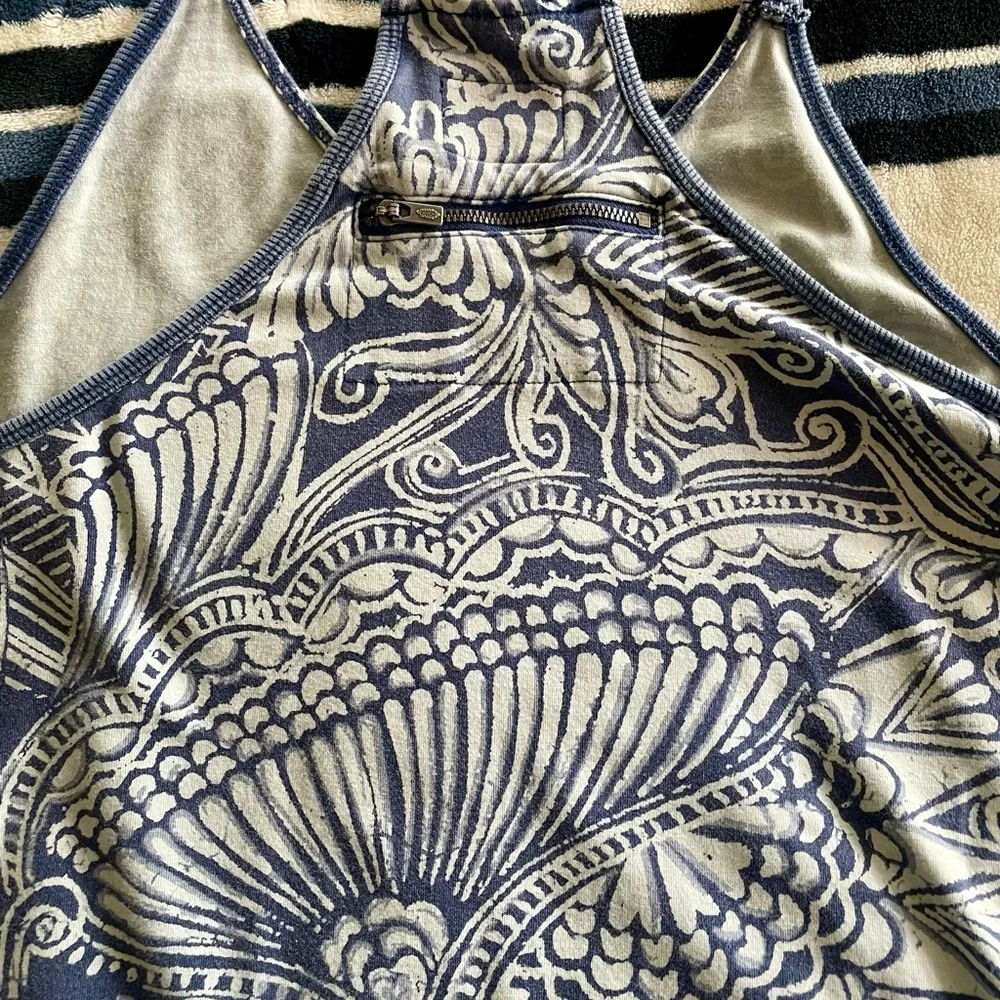 FP Movement by Free People Blue and White Jumpsuit - Picture 6 of 7